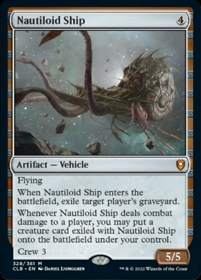 Nautiloid Ship [Commander Legends: Battle for Baldur's Gate] | Deep Dive Games St. Marys