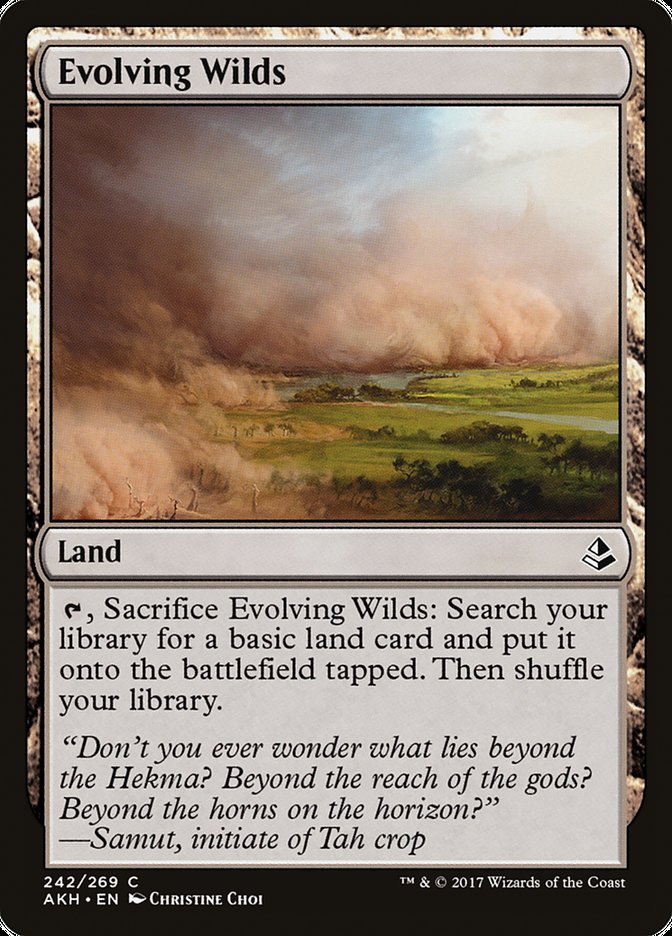 Evolving Wilds [Amonkhet] | Deep Dive Games St. Marys