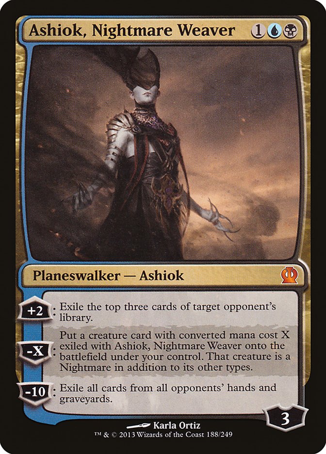 Ashiok, Nightmare Weaver [Theros] | Deep Dive Games St. Marys