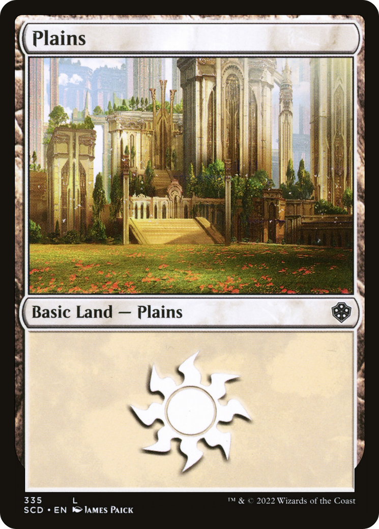 Plains (335) [Starter Commander Decks] | Deep Dive Games St. Marys