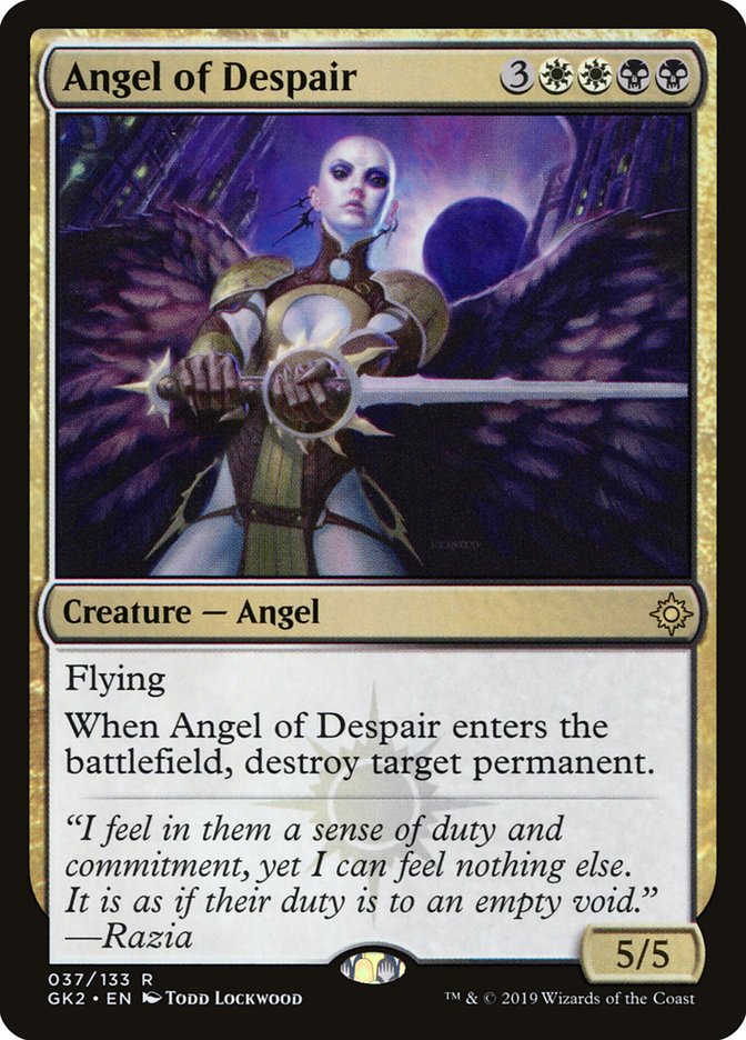 Angel of Despair [Ravnica Allegiance Guild Kit] | Deep Dive Games St. Marys