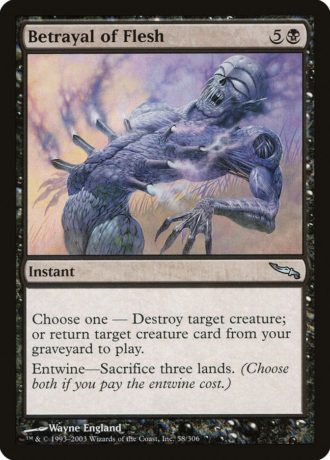 Betrayal of Flesh [Mirrodin] | Deep Dive Games St. Marys