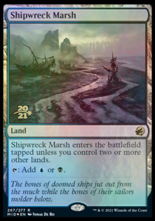 Shipwreck Marsh [Innistrad: Midnight Hunt Prerelease Promos] | Deep Dive Games St. Marys