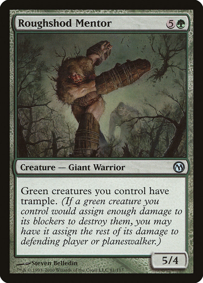 Roughshod Mentor [Duels of the Planeswalkers] | Deep Dive Games St. Marys