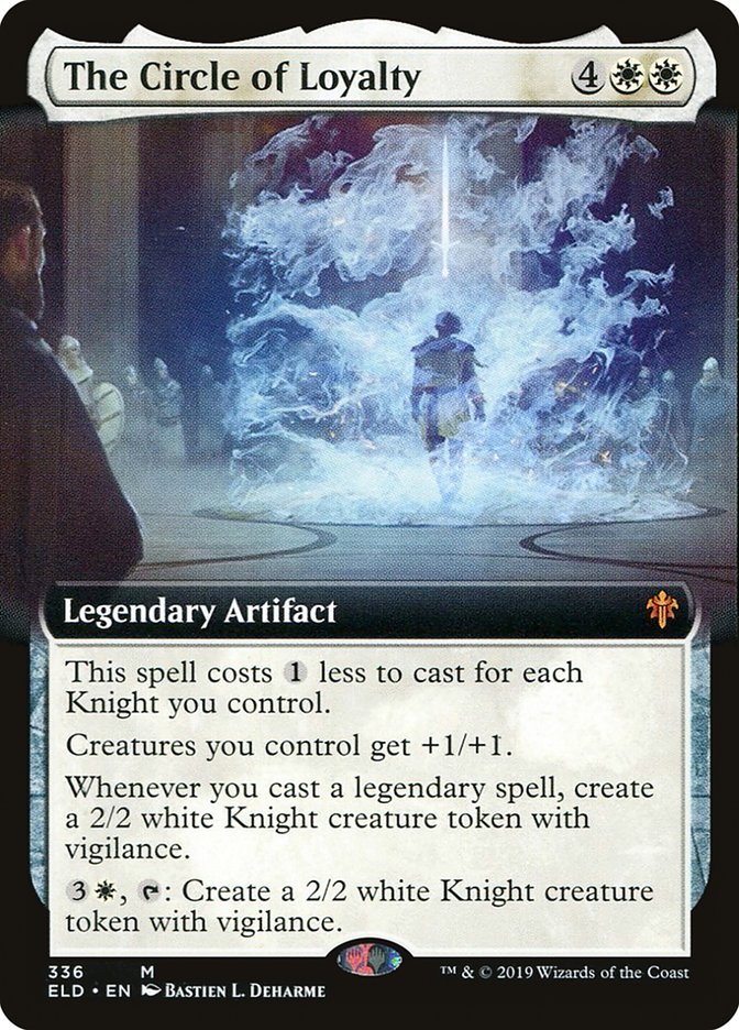 The Circle of Loyalty (Extended Art) [Throne of Eldraine] | Deep Dive Games St. Marys