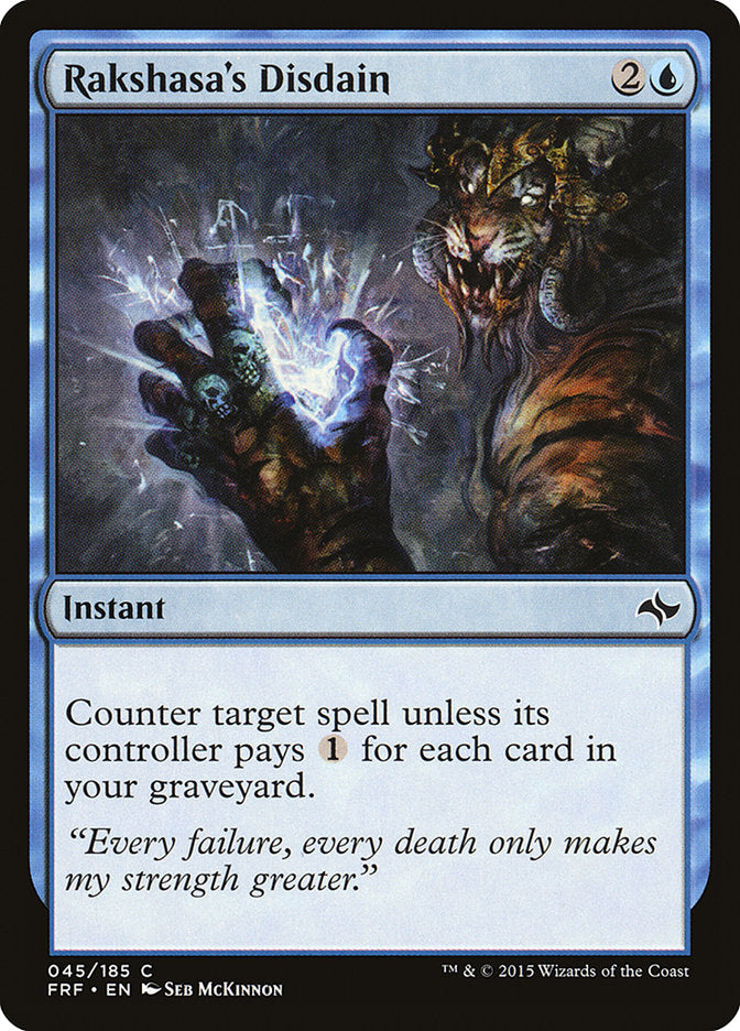 Rakshasa's Disdain [Fate Reforged] | Deep Dive Games St. Marys