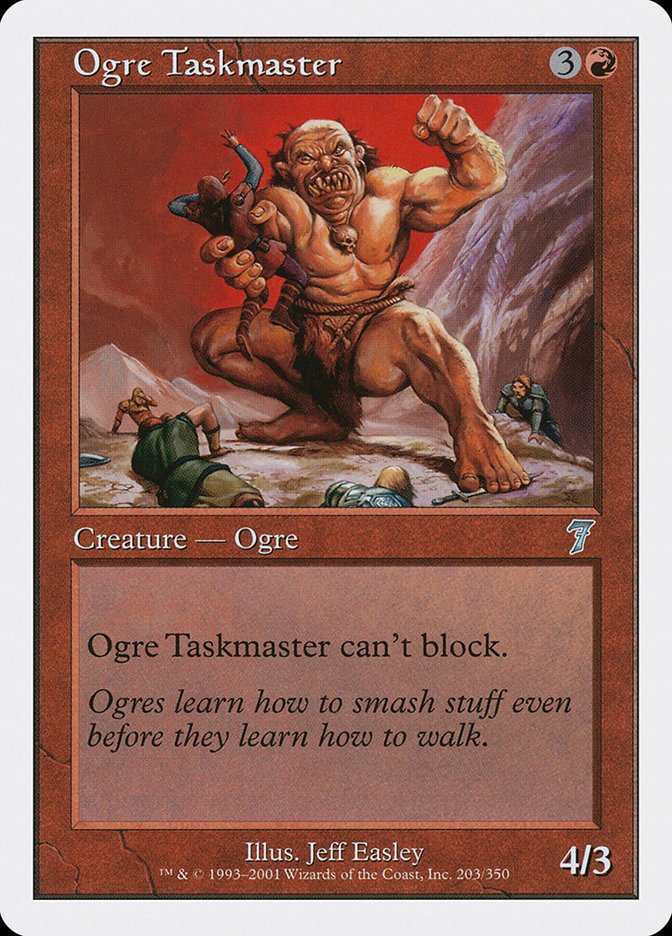 Ogre Taskmaster [Seventh Edition] | Deep Dive Games St. Marys