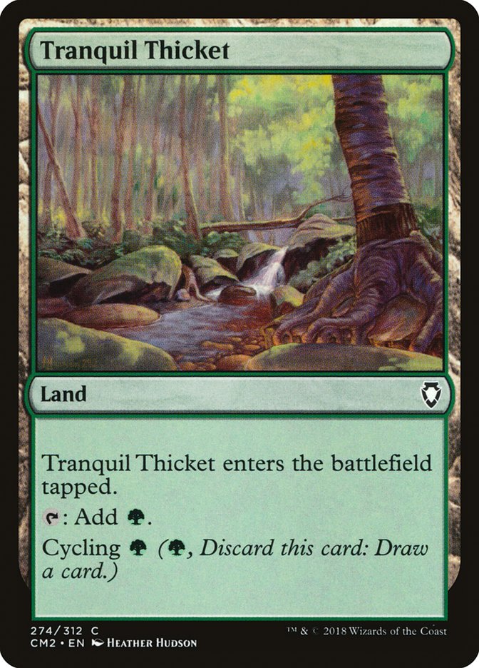Tranquil Thicket [Commander Anthology Volume II] | Deep Dive Games St. Marys