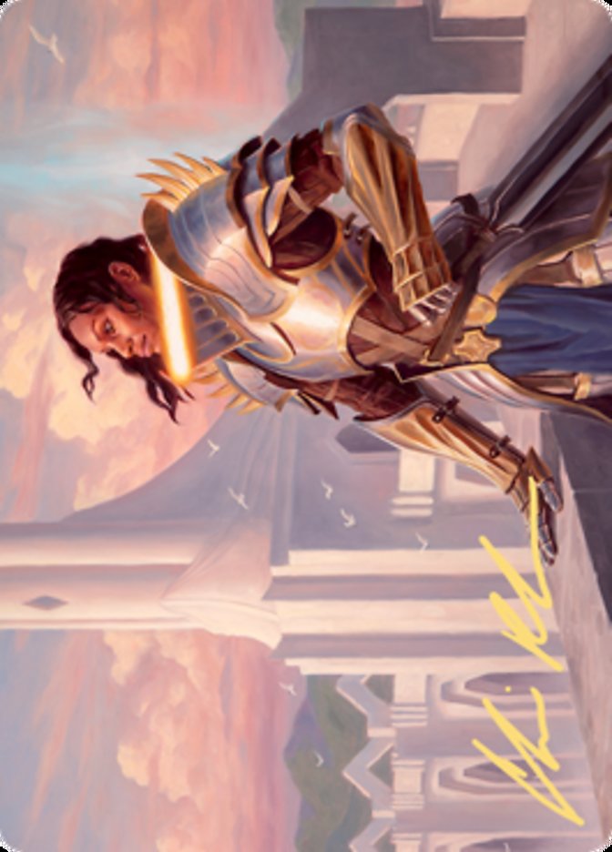 Tazri, Beacon of Unity Art Card [Zendikar Rising Art Series] | Deep Dive Games St. Marys