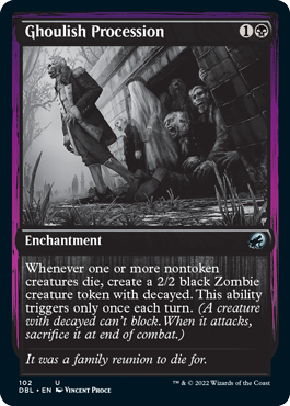 Ghoulish Procession [Innistrad: Double Feature] | Deep Dive Games St. Marys
