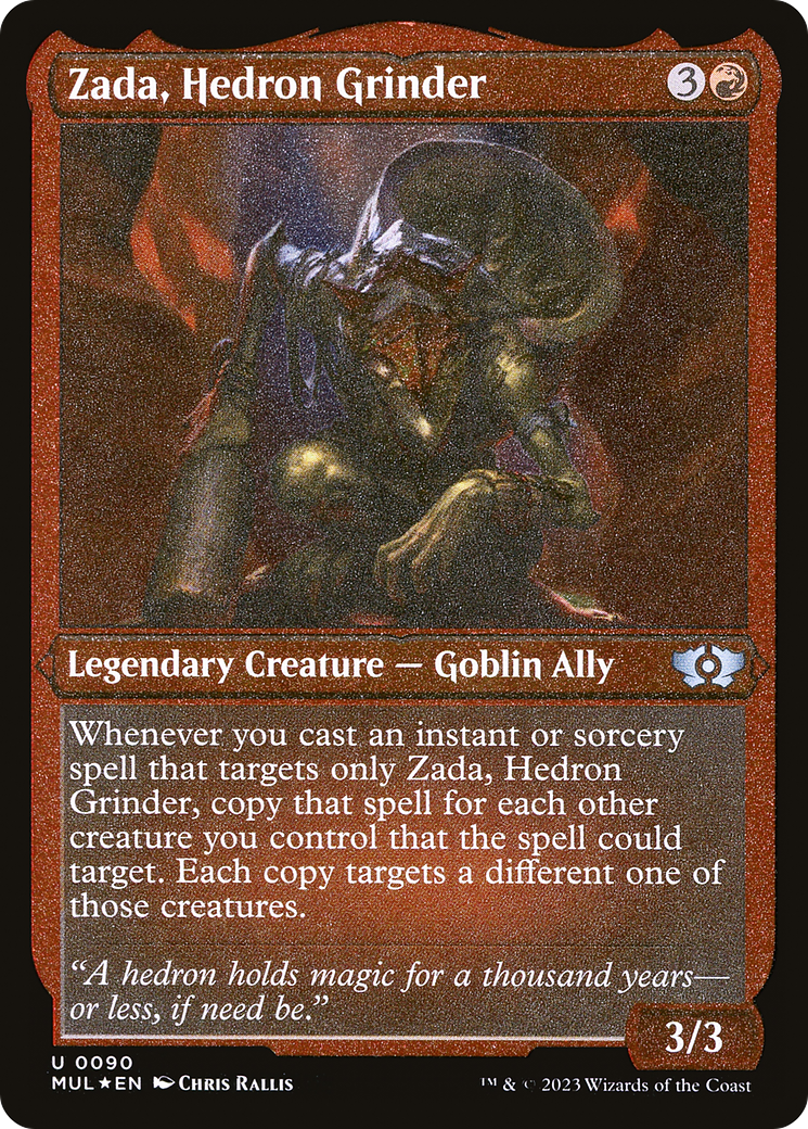 Zada, Hedron Grinder (Foil Etched) [Multiverse Legends] | Deep Dive Games St. Marys