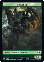 Tyranid (17) // Tyranid (18) Double-Sided Token [Warhammer 40,000 Tokens] | Deep Dive Games St. Marys