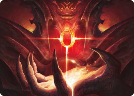 Sol Ring Art Card [The Lord of the Rings: Tales of Middle-earth Art Series] | Deep Dive Games St. Marys