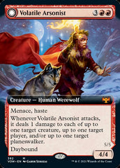 Volatile Arsonist // Dire-Strain Anarchist (Extended Art) [Innistrad: Crimson Vow] | Deep Dive Games St. Marys