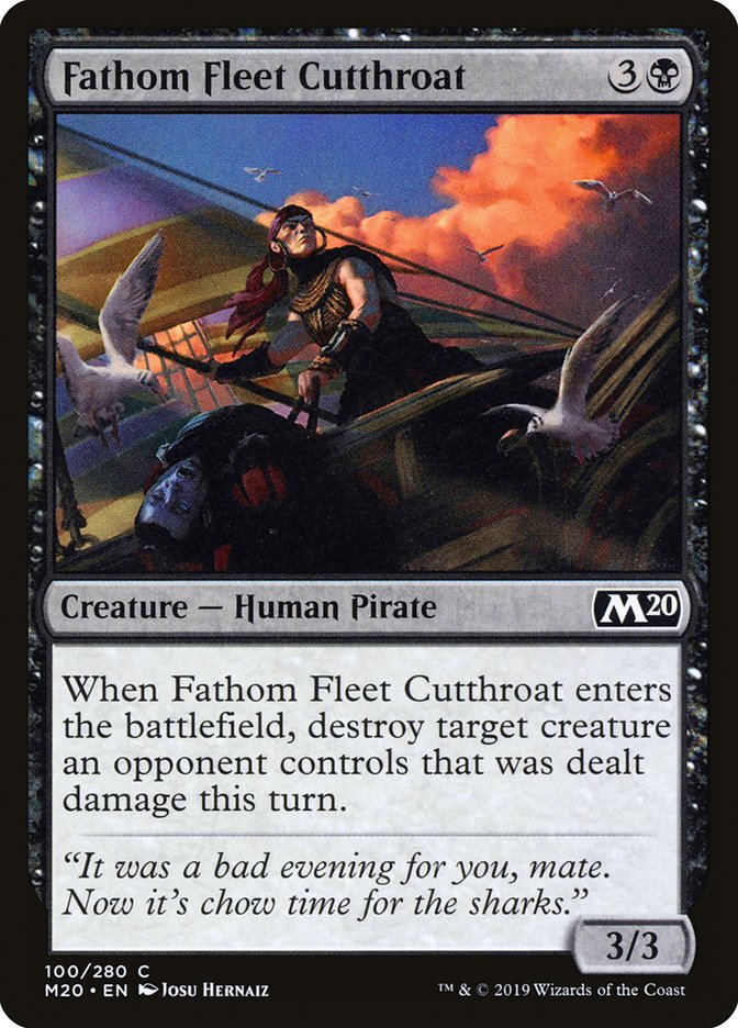 Fathom Fleet Cutthroat [Core Set 2020] | Deep Dive Games St. Marys