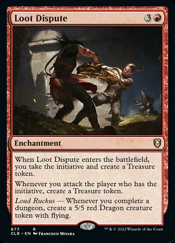 Loot Dispute [Commander Legends: Battle for Baldur's Gate] | Deep Dive Games St. Marys