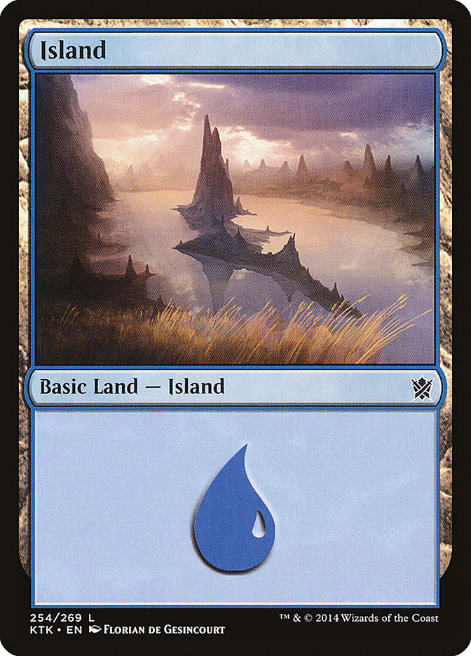 Island (254) [Khans of Tarkir] | Deep Dive Games St. Marys