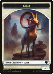 Wurm (032/036) // Goat Double-Sided Token [Commander 2014 Tokens] | Deep Dive Games St. Marys