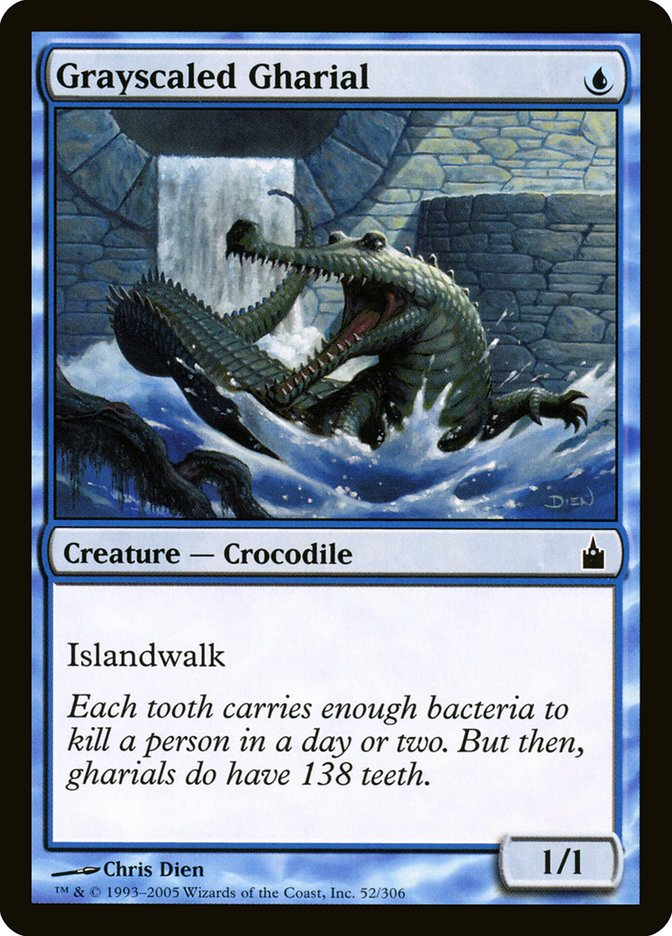 Grayscaled Gharial [Ravnica: City of Guilds] | Deep Dive Games St. Marys