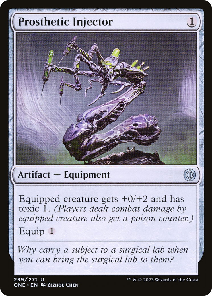 Prosthetic Injector [Phyrexia: All Will Be One] | Deep Dive Games St. Marys