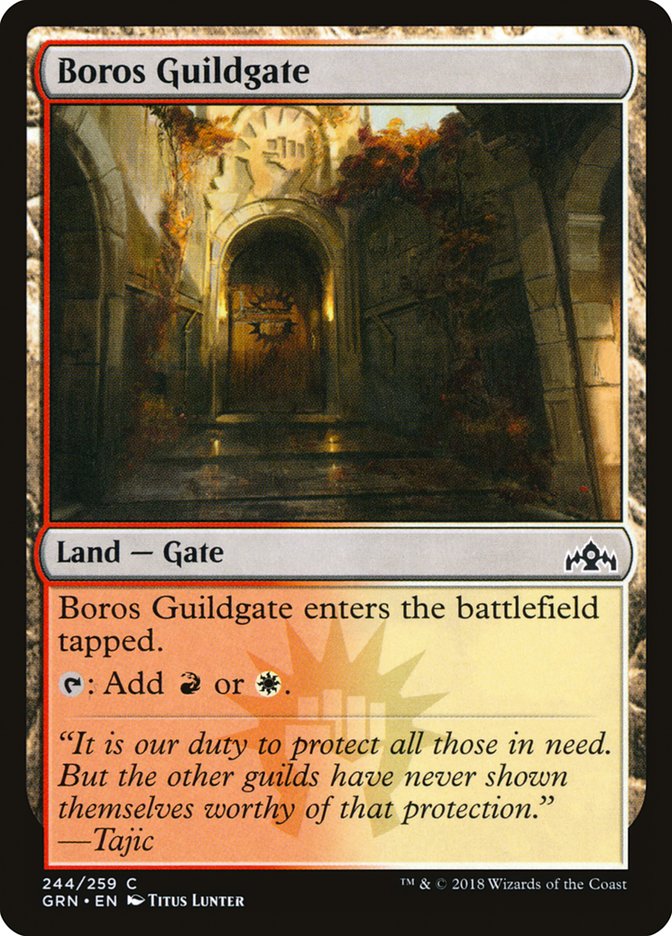 Boros Guildgate (244/259) [Guilds of Ravnica] | Deep Dive Games St. Marys