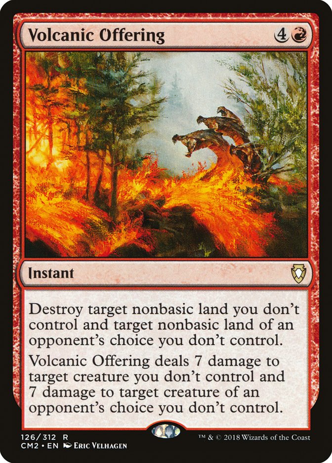 Volcanic Offering [Commander Anthology Volume II] | Deep Dive Games St. Marys