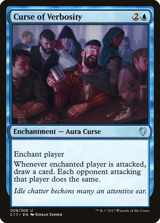 Curse of Verbosity [Commander 2017] | Deep Dive Games St. Marys