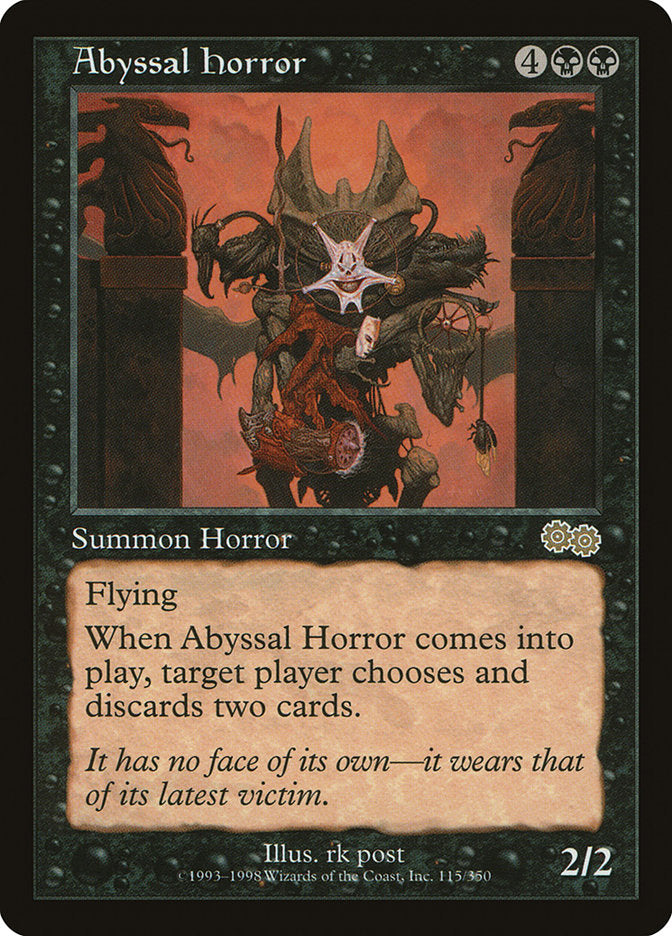 Abyssal Horror [Urza's Saga] | Deep Dive Games St. Marys