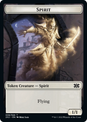 Bear // Spirit (008) Double-Sided Token [Double Masters 2022 Tokens] | Deep Dive Games St. Marys