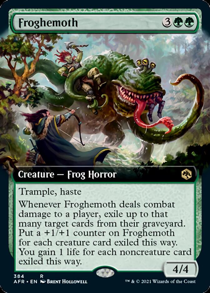 Froghemoth (Extended Art) [Dungeons & Dragons: Adventures in the Forgotten Realms] | Deep Dive Games St. Marys