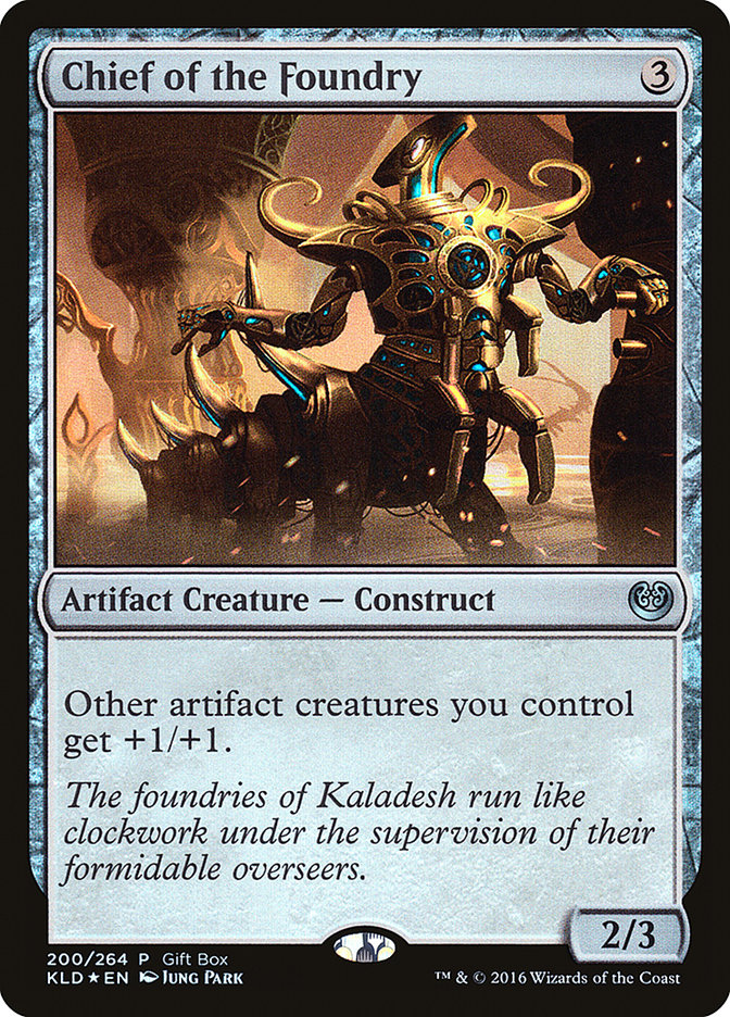 Chief of the Foundry (Gift Pack) [Kaladesh Promos] | Deep Dive Games St. Marys