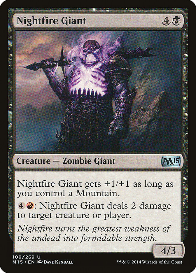 Nightfire Giant [Magic 2015] | Deep Dive Games St. Marys