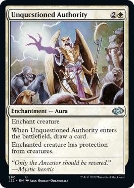 Unquestioned Authority [Jumpstart 2022] | Deep Dive Games St. Marys