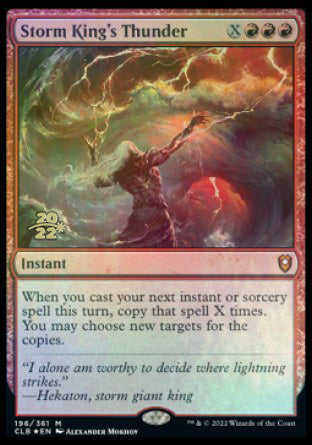 Storm King's Thunder [Commander Legends: Battle for Baldur's Gate Prerelease Promos] | Deep Dive Games St. Marys