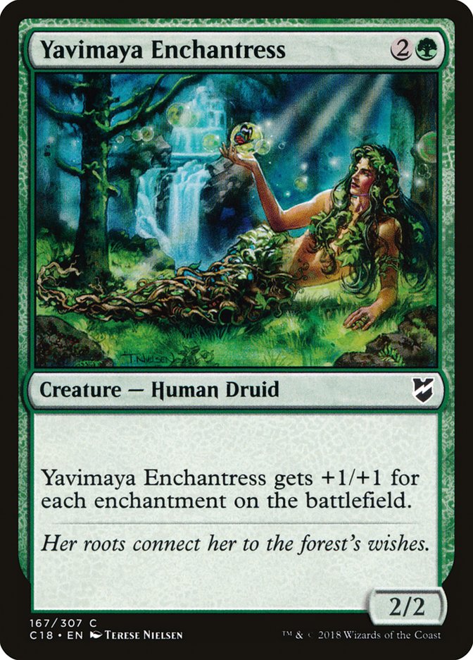 Yavimaya Enchantress [Commander 2018] | Deep Dive Games St. Marys