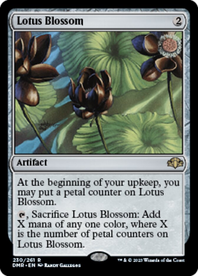 Lotus Blossom [Dominaria Remastered] | Deep Dive Games St. Marys