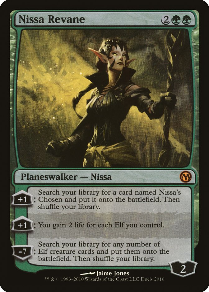 Nissa Revane (Duels of the Planeswalkers Promos) [Duels of the Planeswalkers Promos 2010] | Deep Dive Games St. Marys