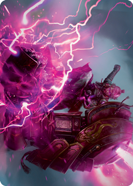 Voltage Surge Art Card [Kamigawa: Neon Dynasty Art Series] | Deep Dive Games St. Marys
