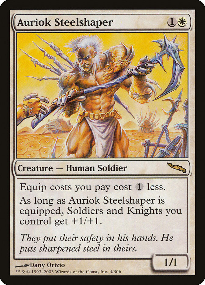 Auriok Steelshaper [Mirrodin] | Deep Dive Games St. Marys