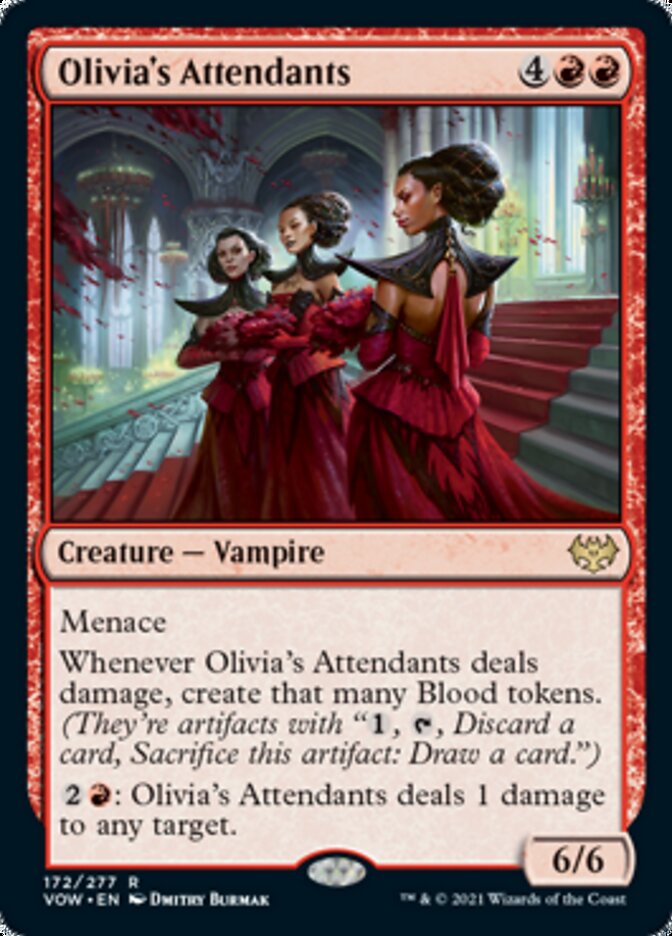 Olivia's Attendants [Innistrad: Crimson Vow] | Deep Dive Games St. Marys