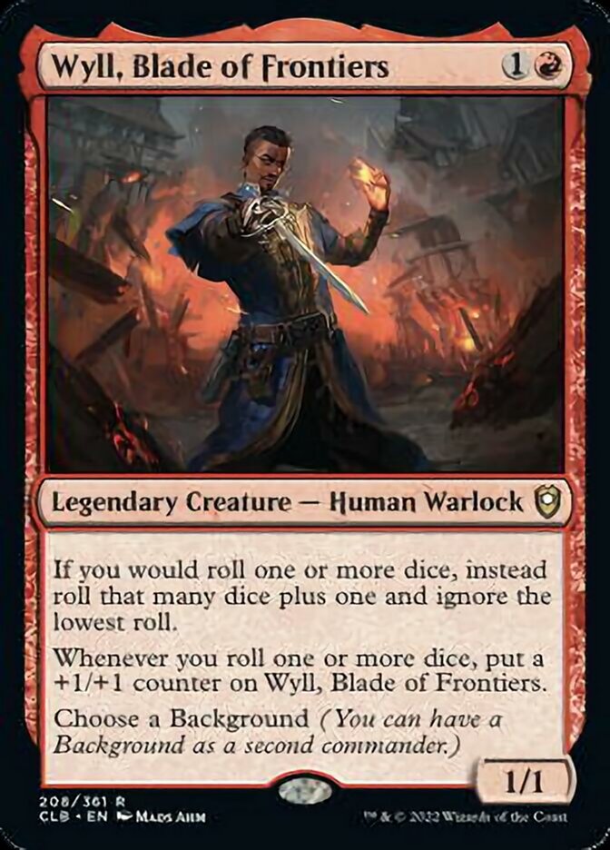 Wyll, Blade of Frontiers [Commander Legends: Battle for Baldur's Gate] | Deep Dive Games St. Marys