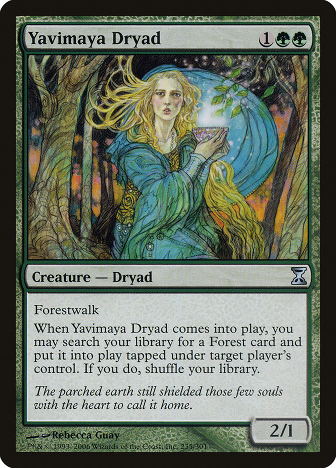 Yavimaya Dryad [Time Spiral] | Deep Dive Games St. Marys