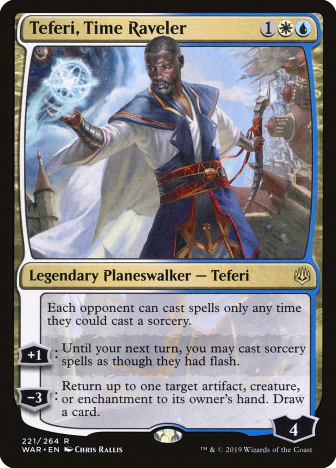 Teferi, Time Raveler [War of the Spark] | Deep Dive Games St. Marys