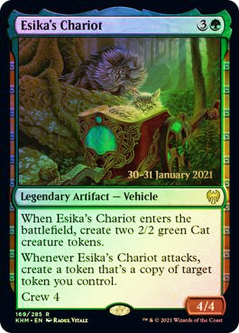 Esika's Chariot [Kaldheim Prerelease Promos] | Deep Dive Games St. Marys