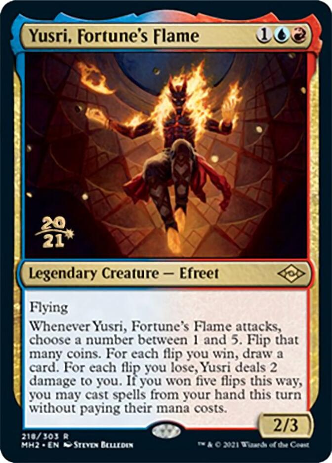 Yusri, Fortune's Flame [Modern Horizons 2 Prerelease Promos] | Deep Dive Games St. Marys