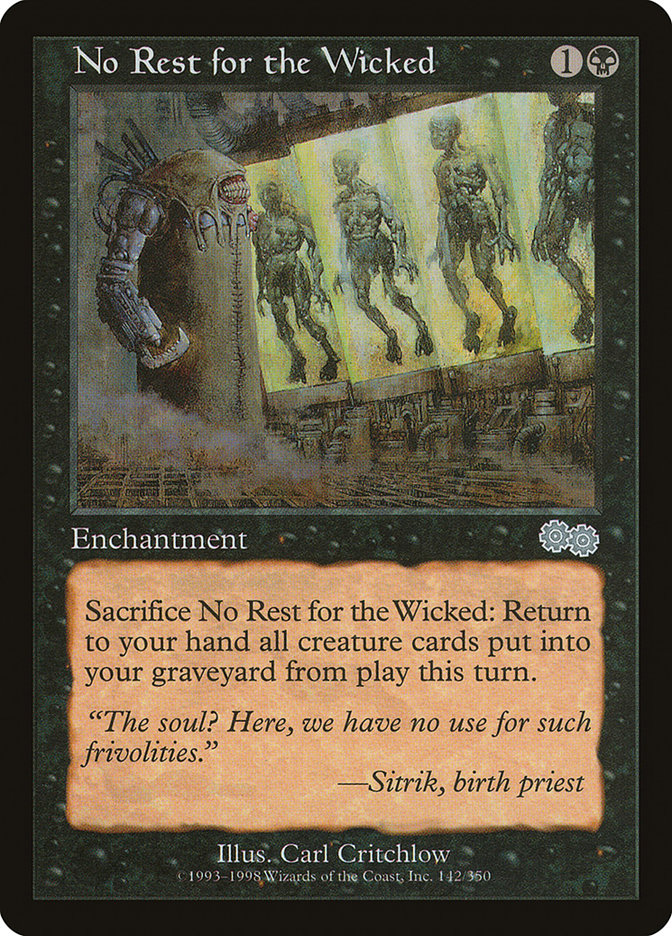 No Rest for the Wicked [Urza's Saga] | Deep Dive Games St. Marys