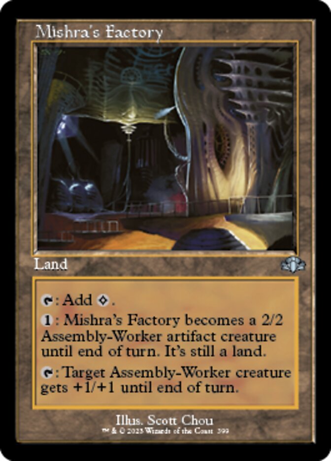 Mishra's Factory (Retro) [Dominaria Remastered] | Deep Dive Games St. Marys