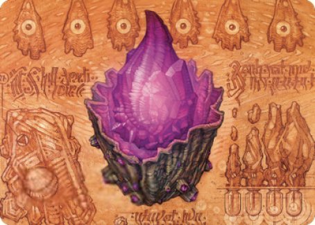 Thorn of Amethyst Art Card [The Brothers' War Art Series] | Deep Dive Games St. Marys