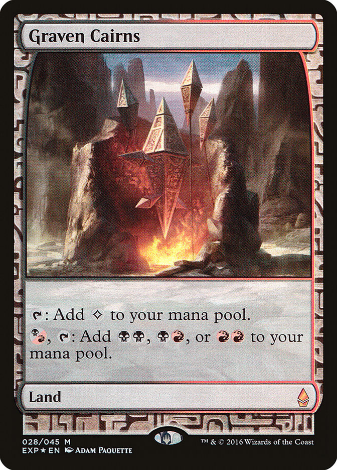 Graven Cairns [Zendikar Expeditions] | Deep Dive Games St. Marys