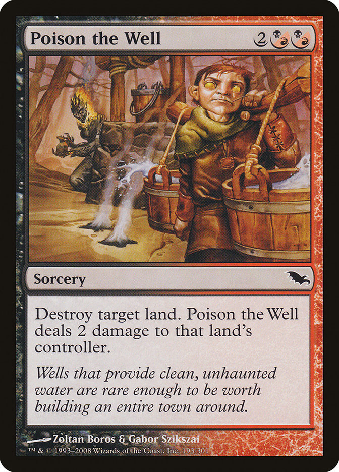 Poison the Well [Shadowmoor] | Deep Dive Games St. Marys